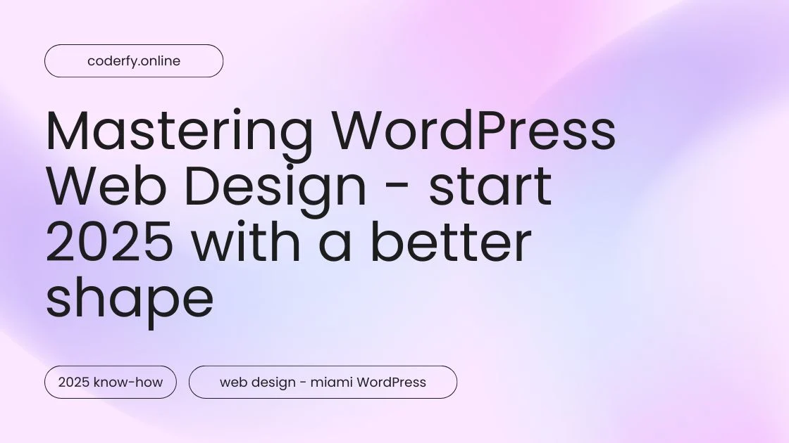 Mastering WordPress Web Design