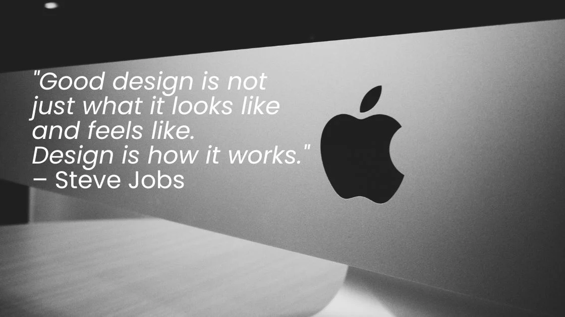 How to choose a web design company​? Steve Jobs Quote